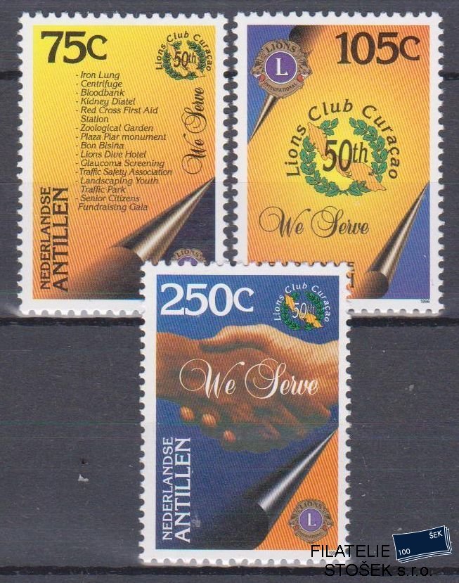 Niederlandse Antillen známky Mi 857-59