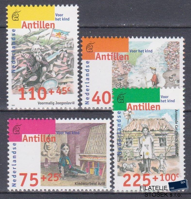 Niederlandse Antillen známky Mi 878-81