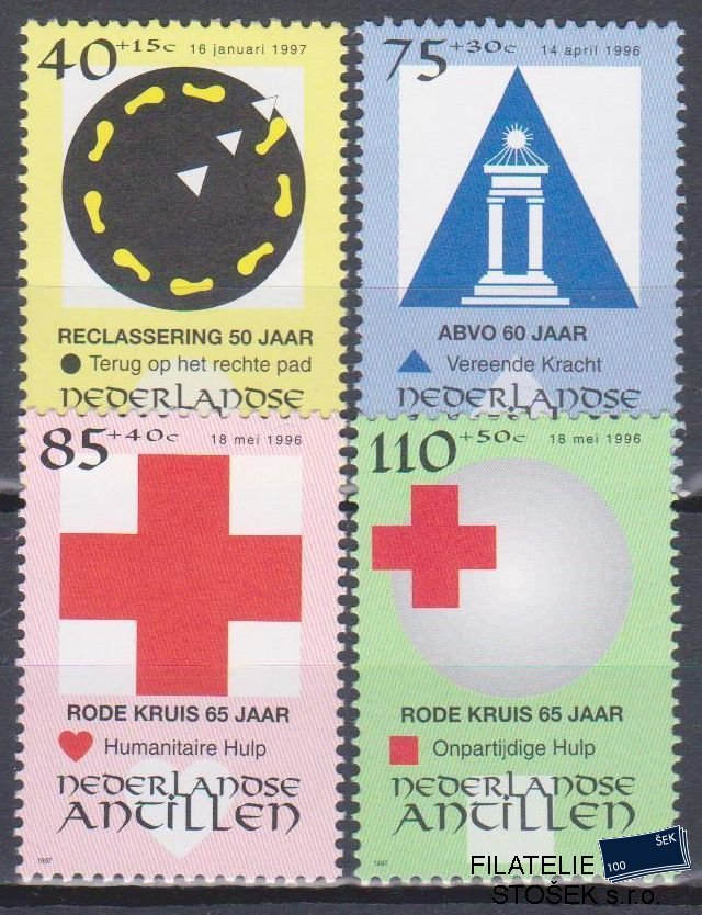 Niederlandse Antillen známky Mi 884-87