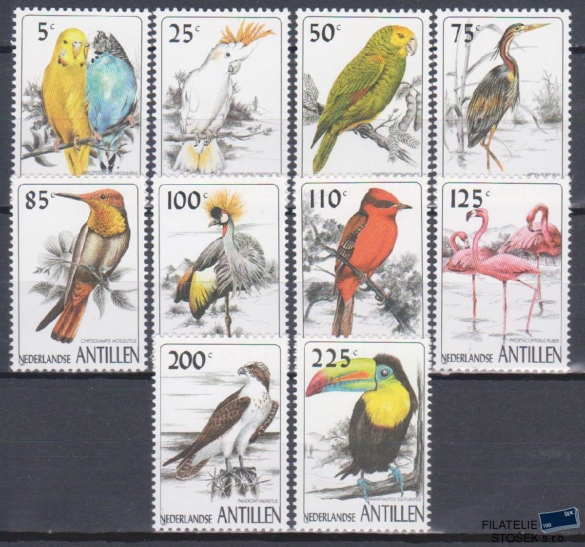 Niederlandse Antillen známky Mi 892-901