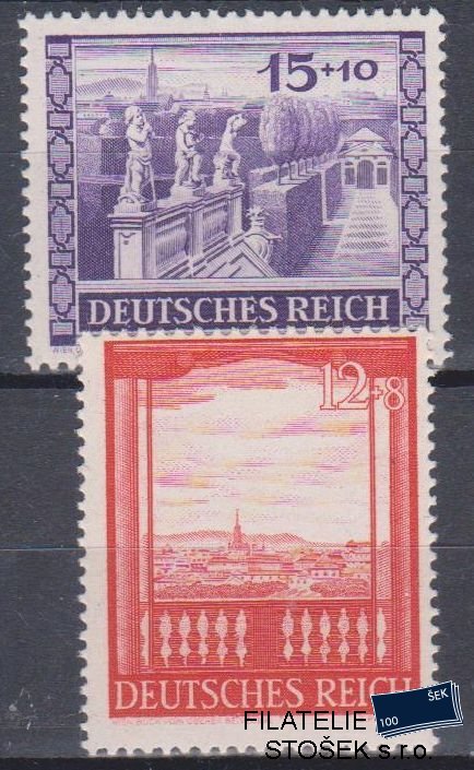 Deutsches Reich známky Mi 804-5