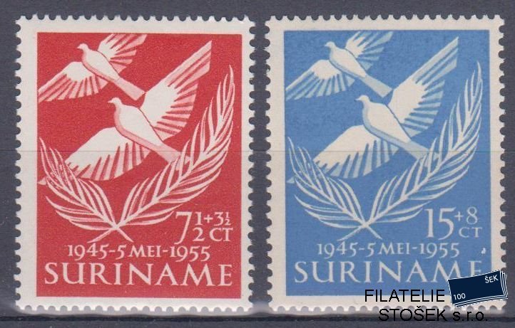 Surinam známky Mi 352-53