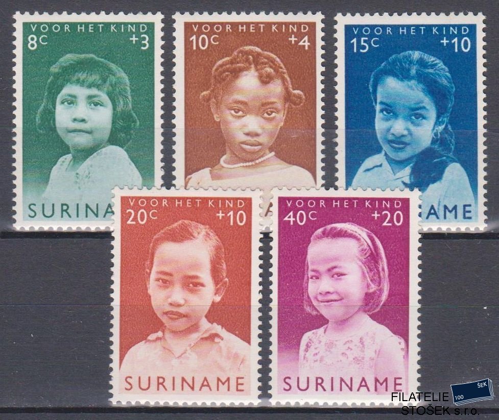Surinam známky Mi 435-39