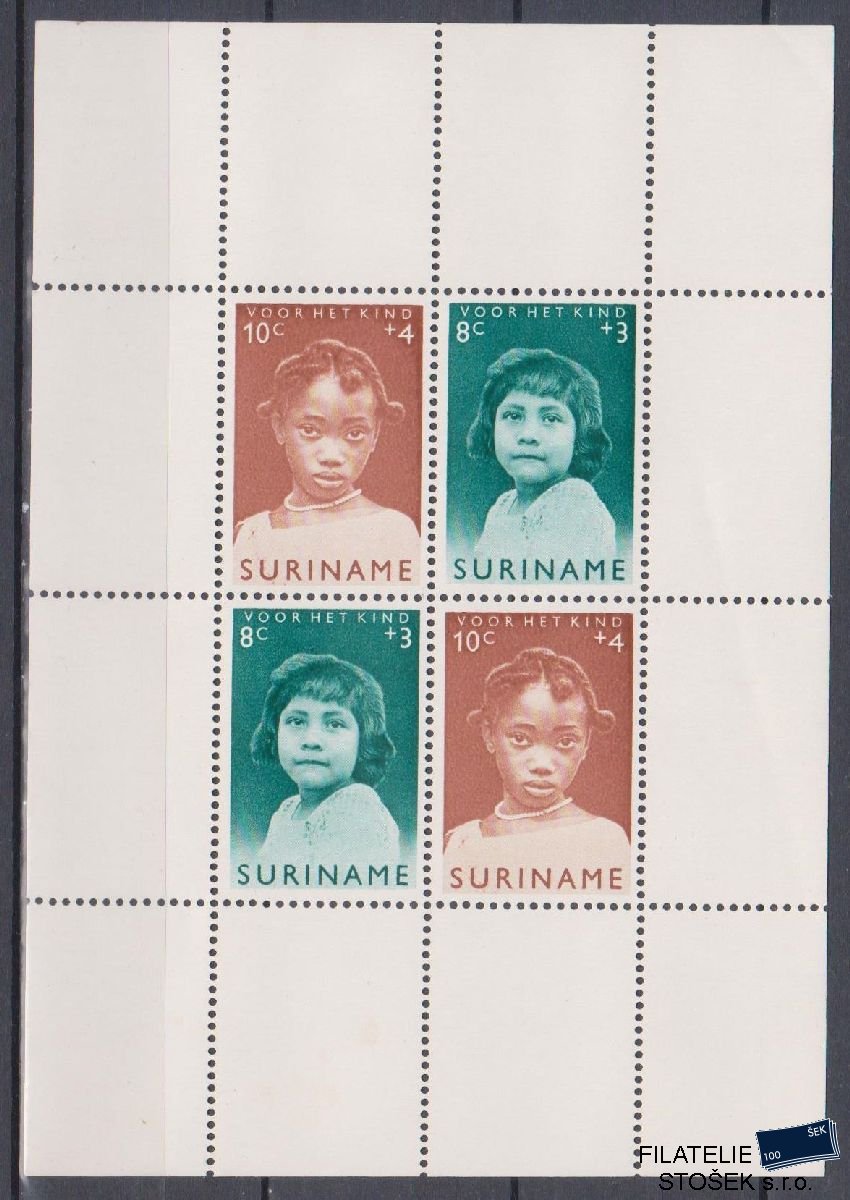 Surinam známky Mi Blok 2
