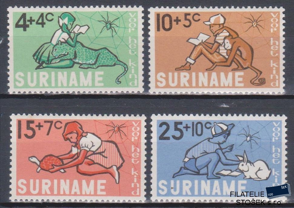 Surinam známky Mi 478-81
