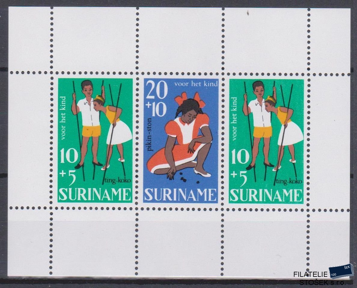 Surinam známky Mi Blok 7