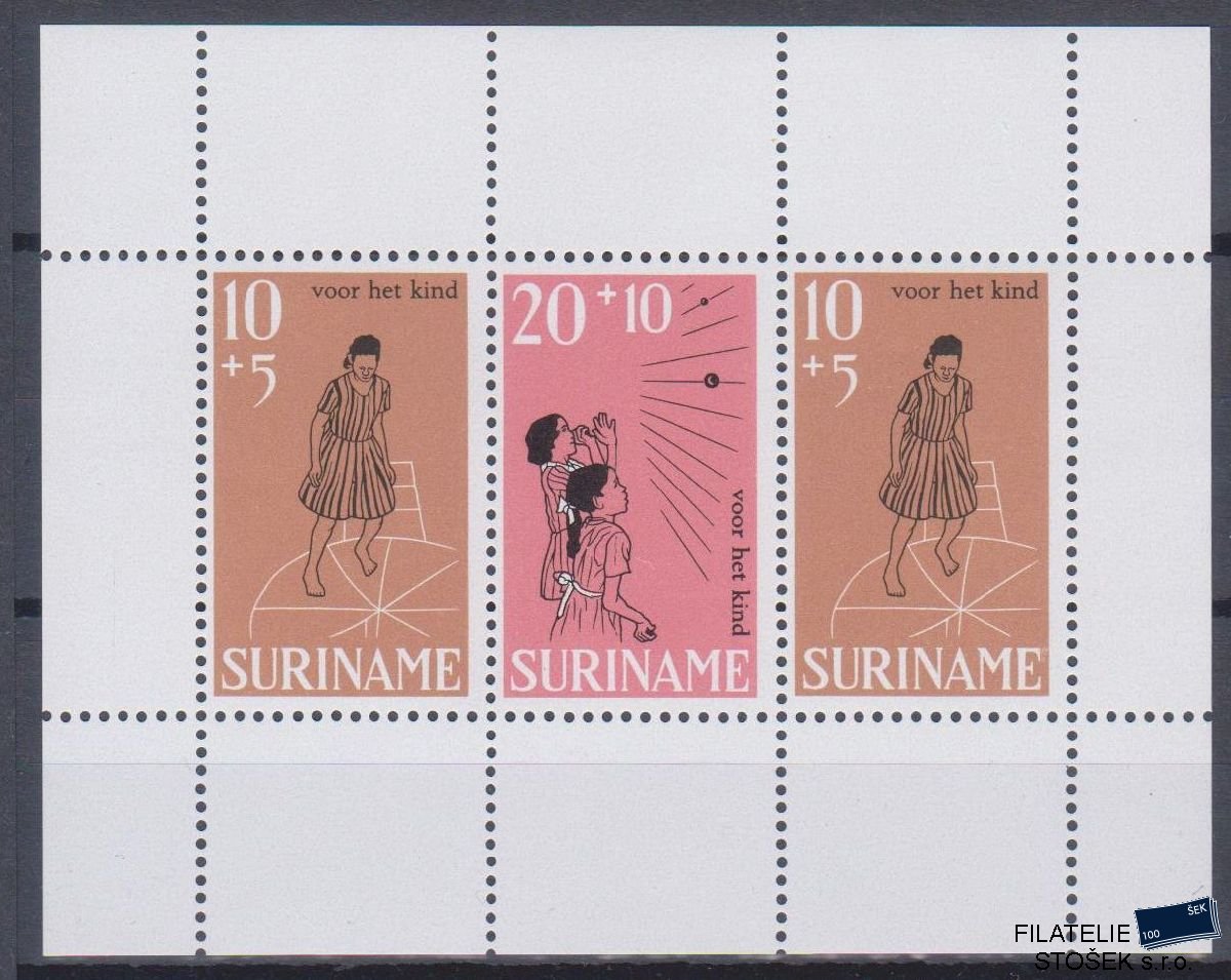 Surinam známky Mi Blok 8