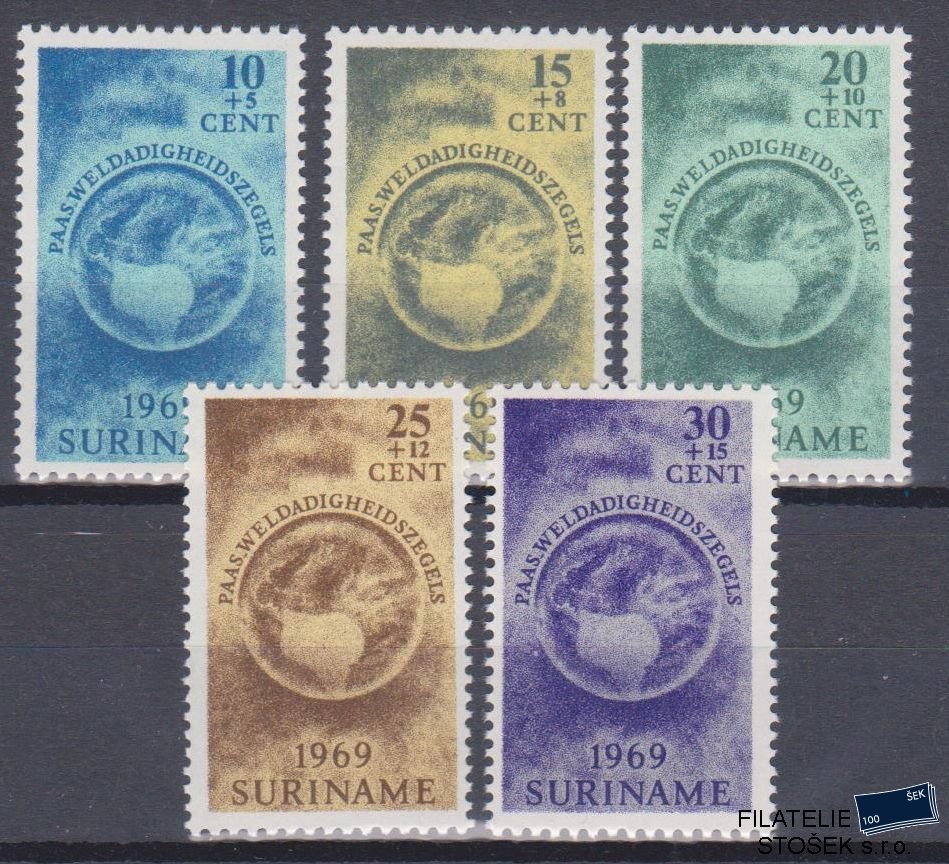 Surinam známky Mi 553-57
