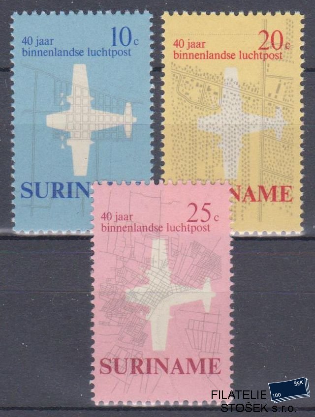 Surinam známky Mi 581-83