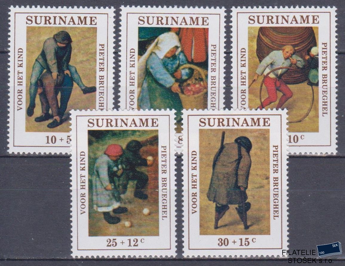 Surinam známky Mi 608-12