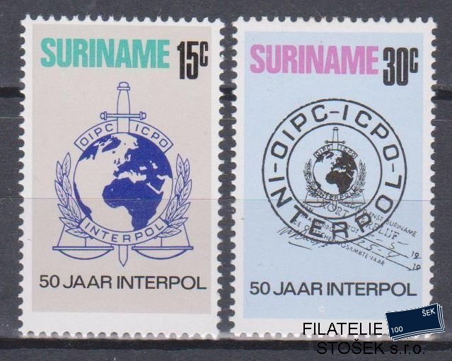 Surinam známky Mi 656-57