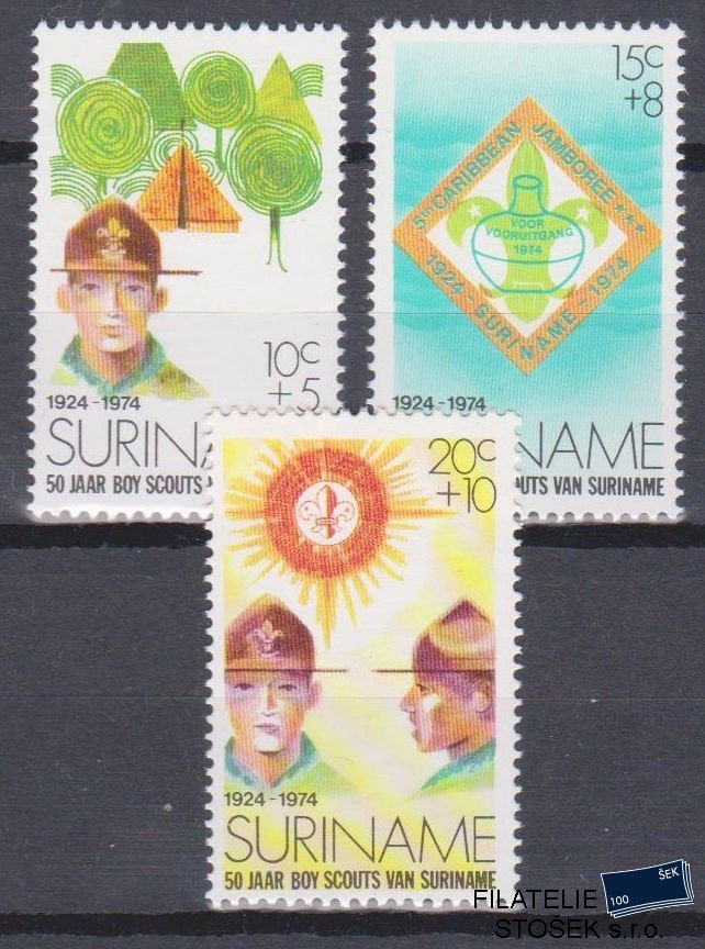 Surinam známky Mi 677-79