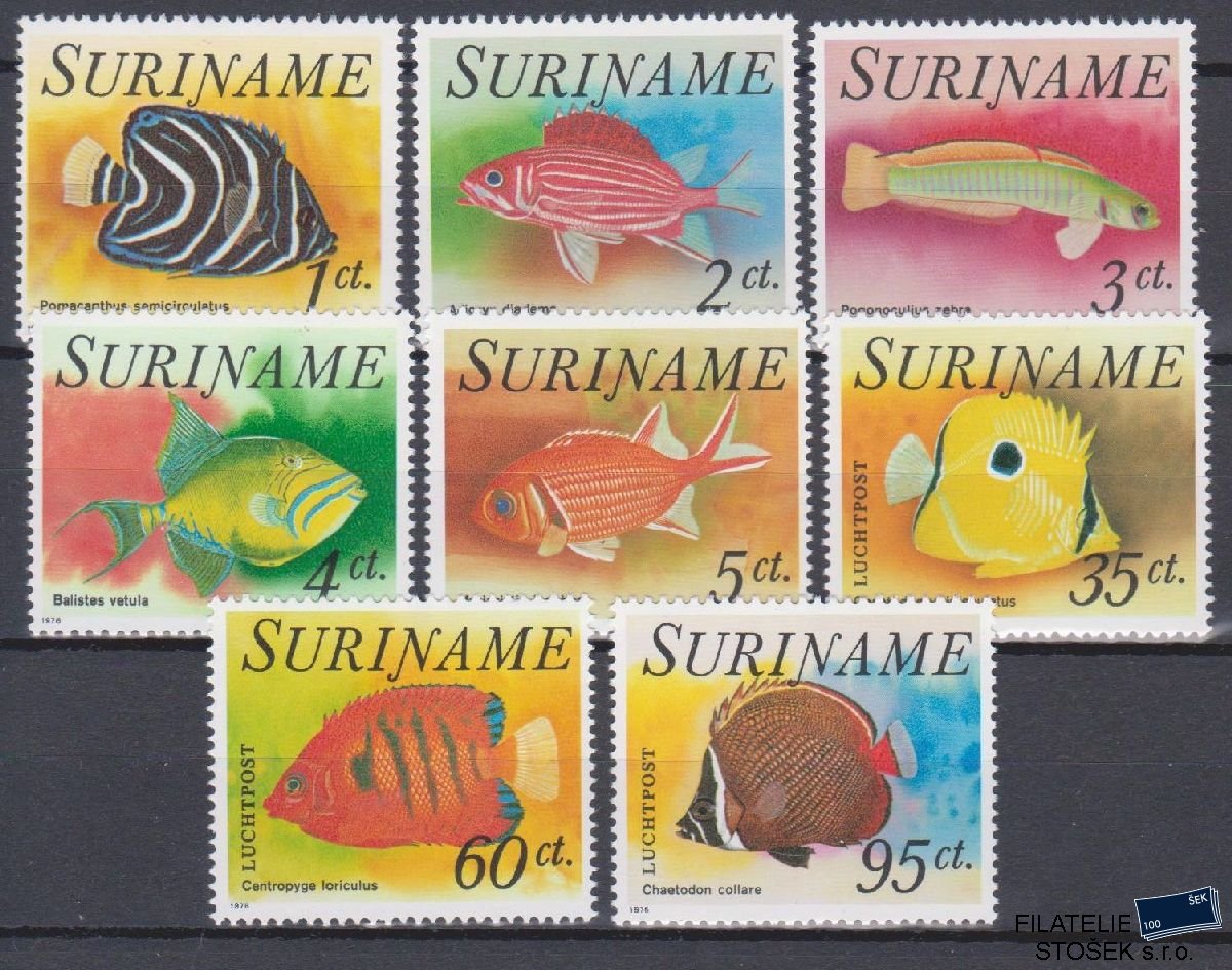 Surinam známky Mi 722-29