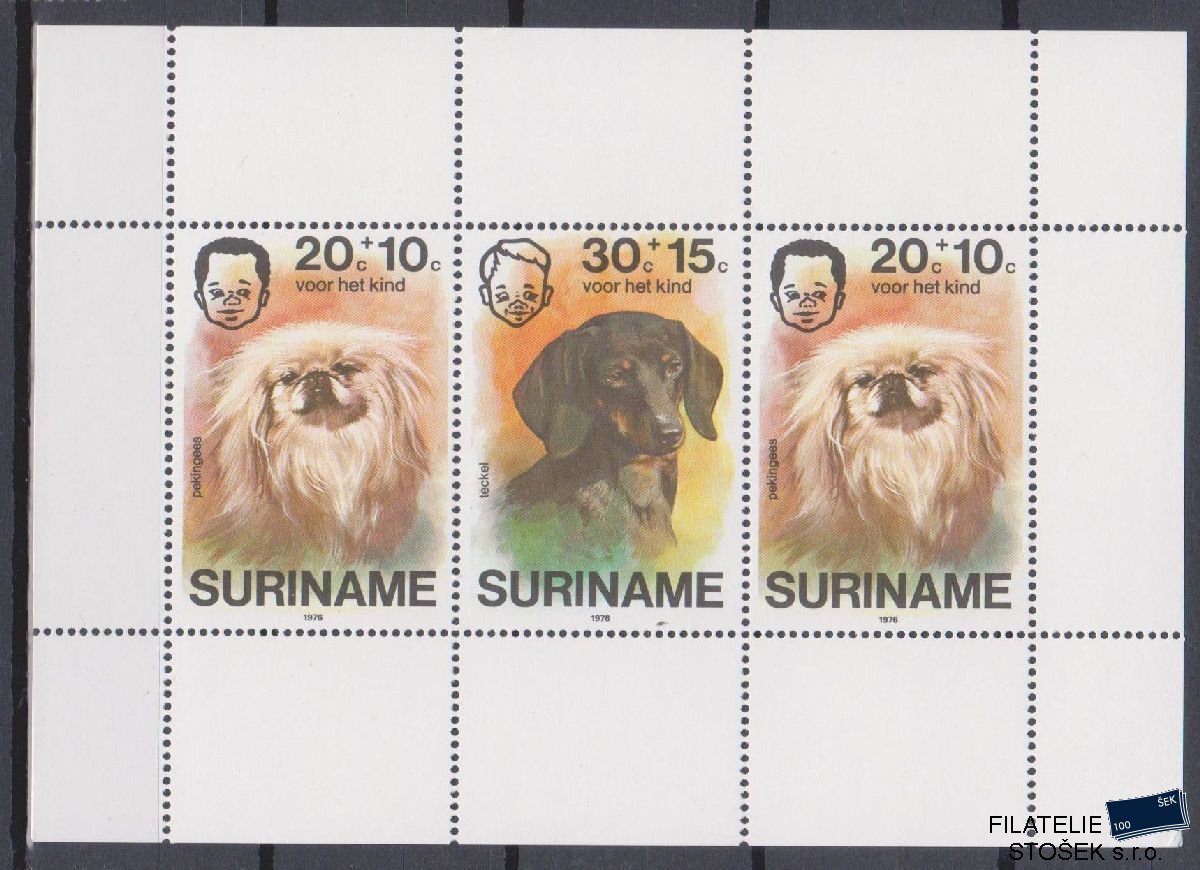 Surinam známky Mi Blok 17