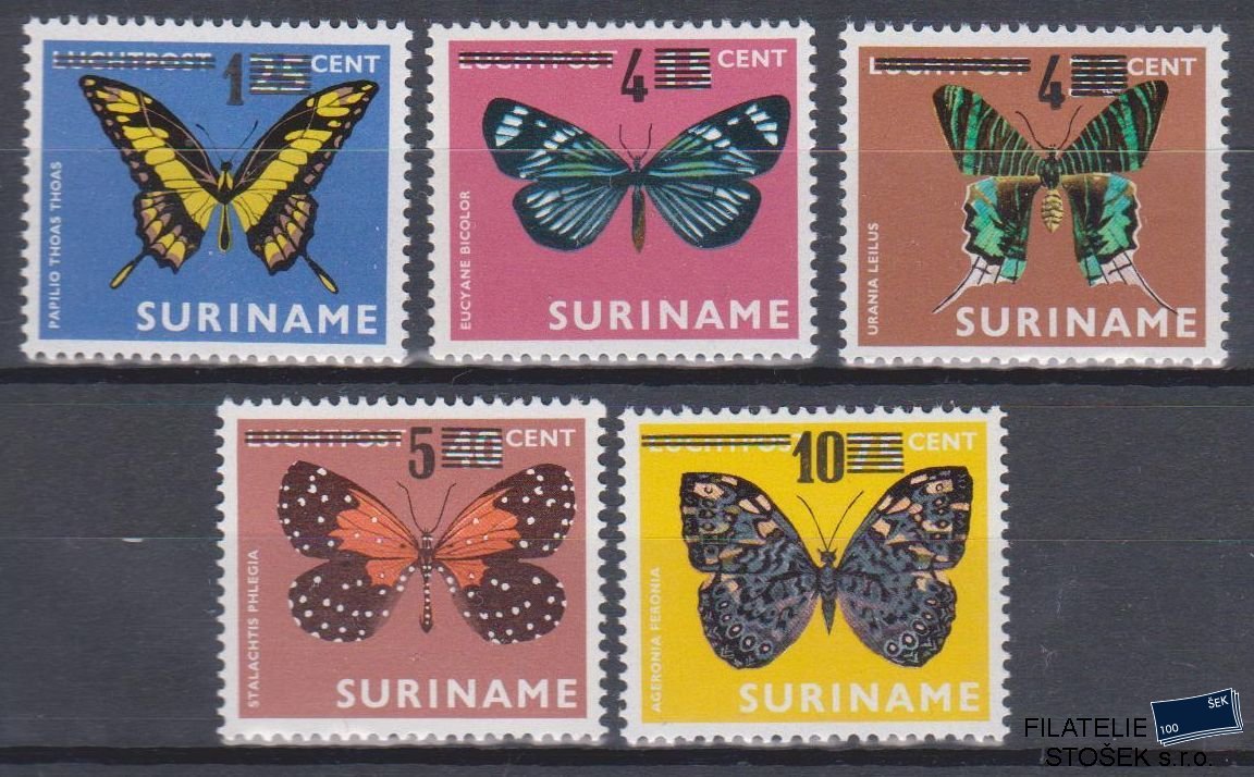 Surinam známky Mi 799-803