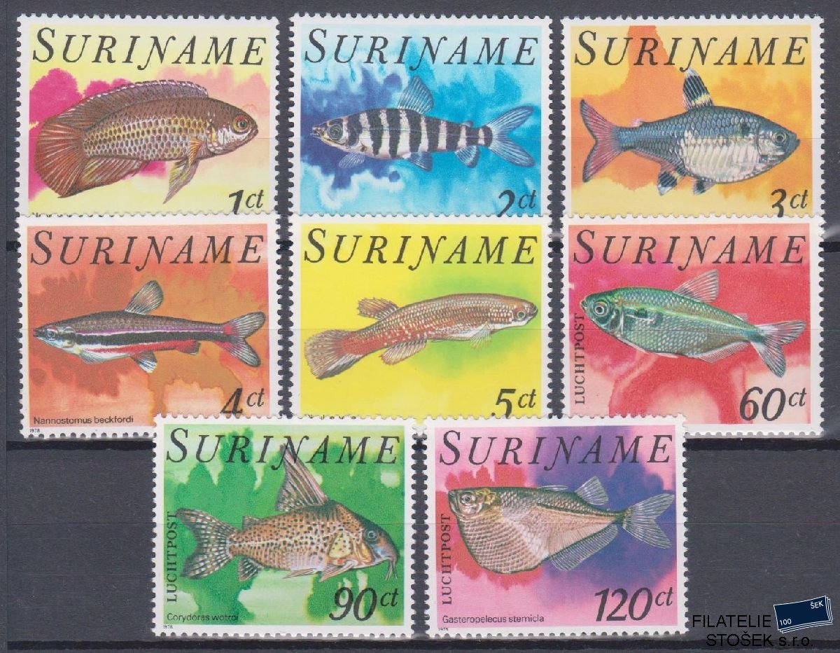 Surinam známky Mi 827-34