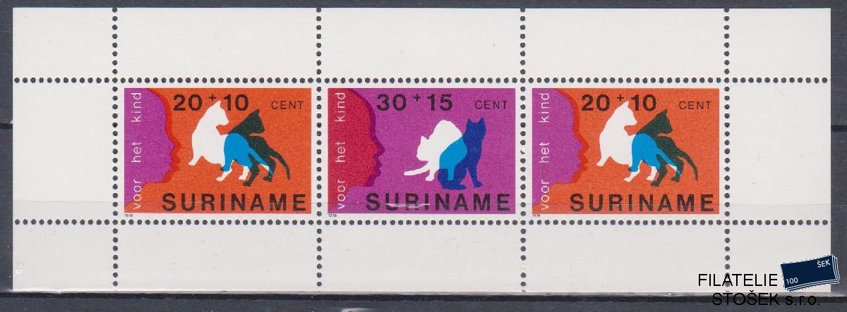 Surinam známky Mi Blok 22
