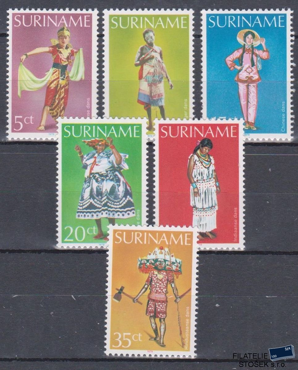 Surinam známky Mi 858-63