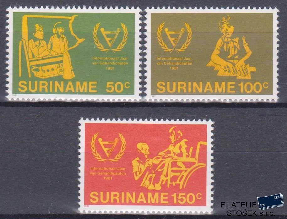 Surinam známky Mi 954-56