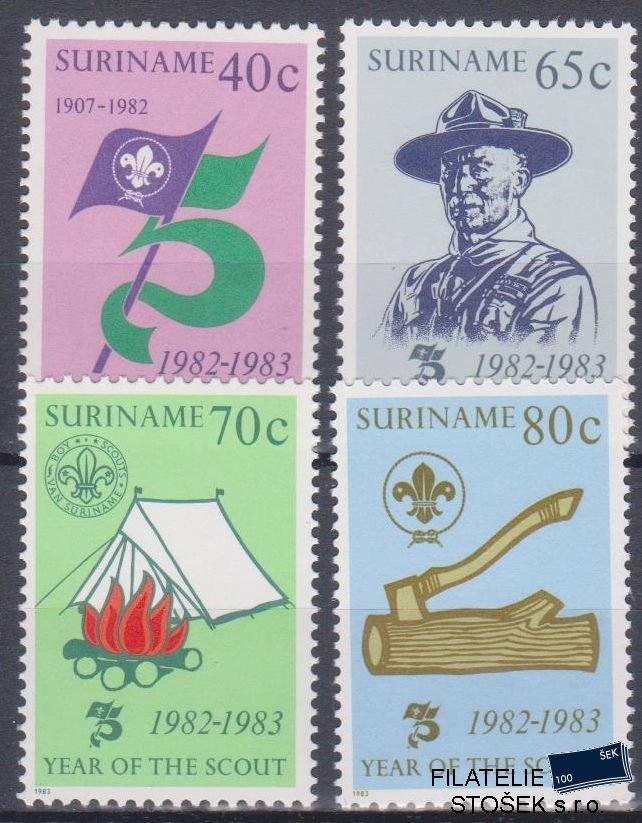 Surinam známky Mi 1017-20