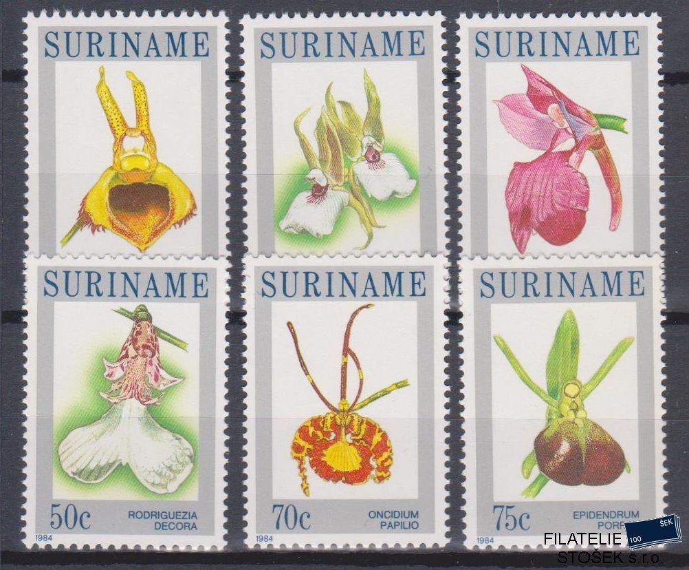 Surinam známky Mi 1065-70