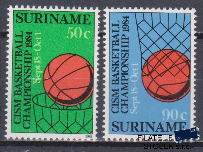 Surinam známky Mi 1098-99