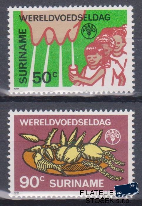 Surinam známky Mi 1106-7