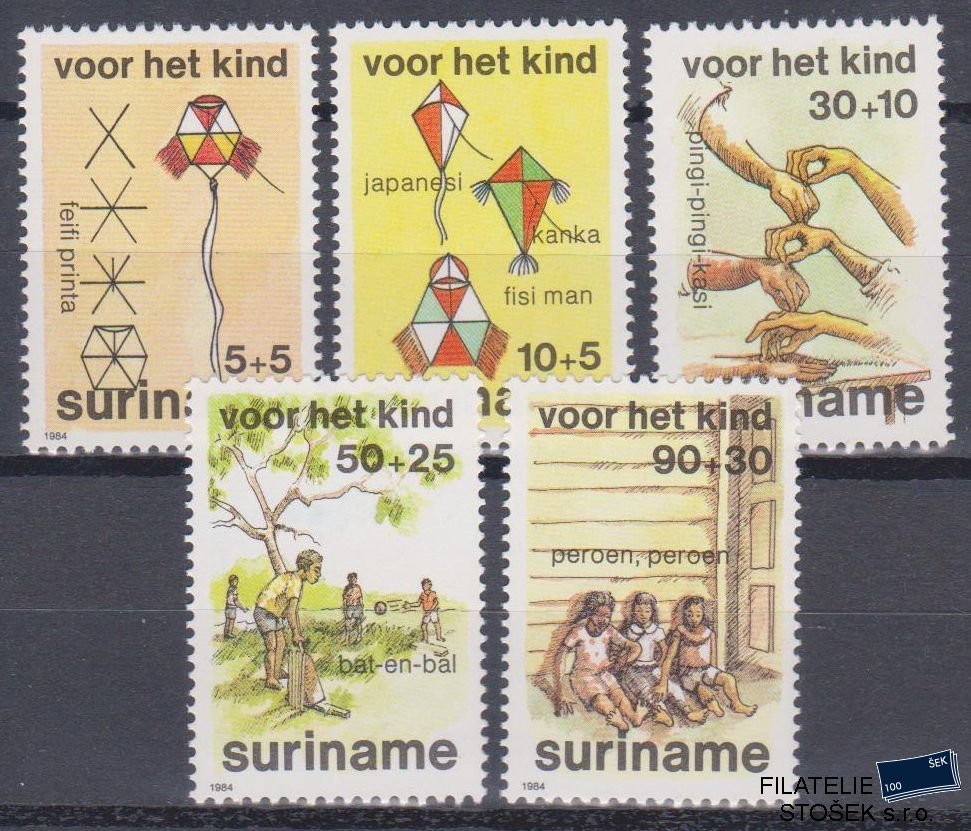 Surinam známky Mi 1108-12