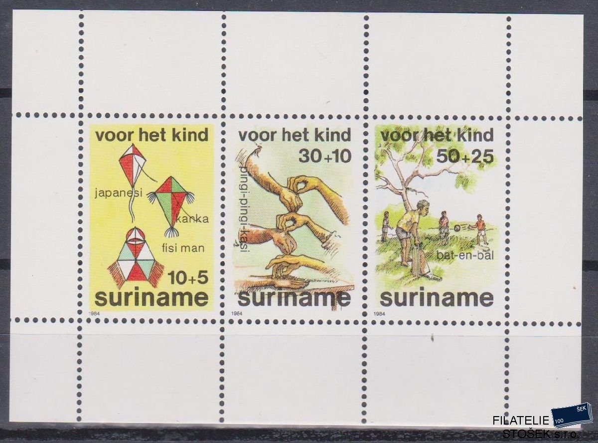 Surinam známky Mi Blok 39