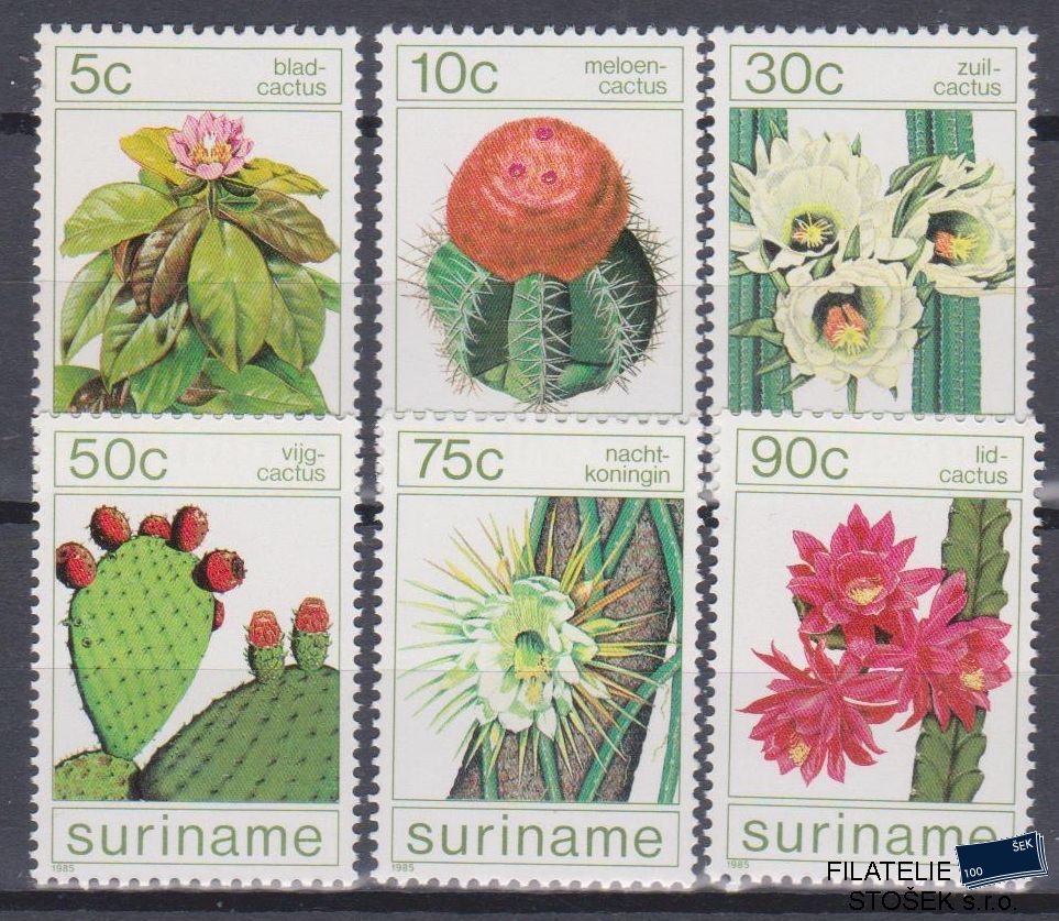 Surinam známky Mi 1114-19