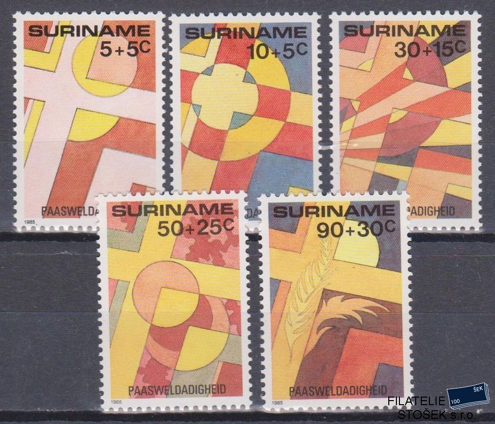 Surinam známky Mi 1125-29
