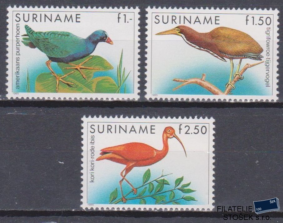 Surinam známky Mi 1146-48