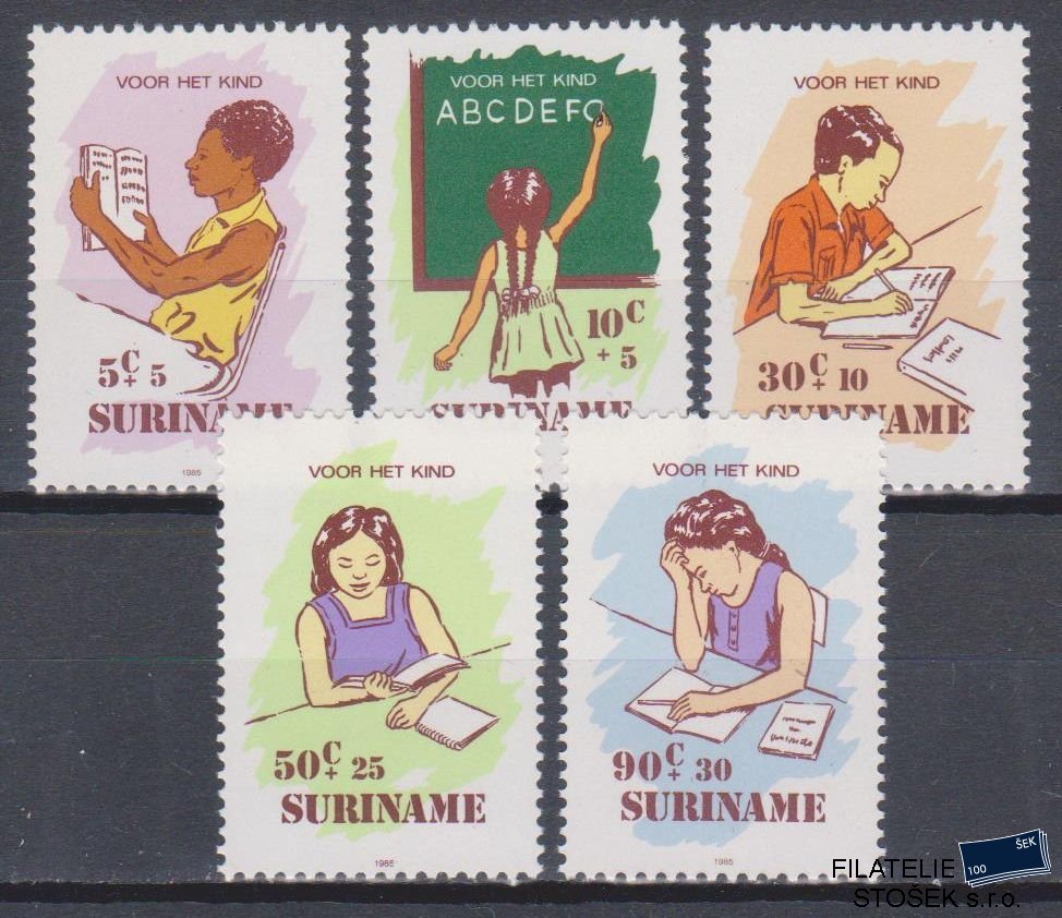 Surinam známky Mi 1157-61