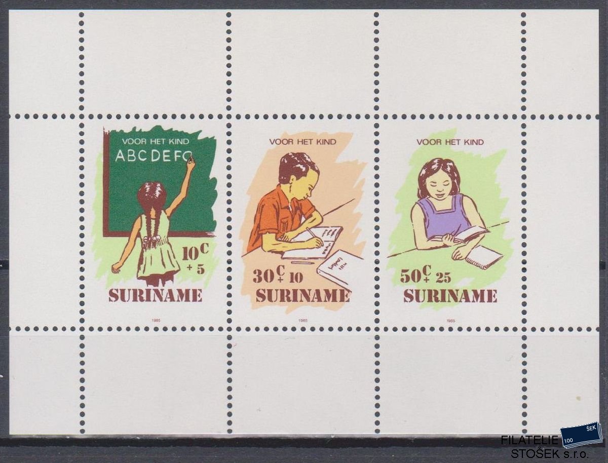 Surinam známky Mi Blok 41