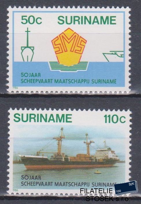 Surinam známky Mi 1185-86