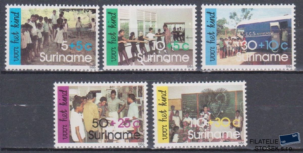 Surinam známky Mi 1189-93