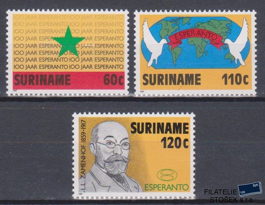Surinam známky Mi 1198-1200