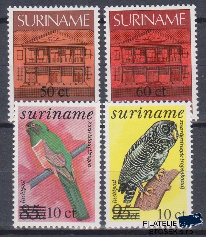 Surinam známky Mi 1201-4