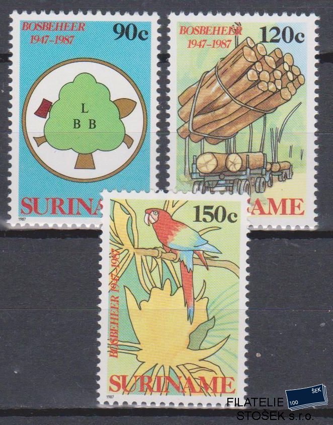 Surinam známky Mi 1217-19