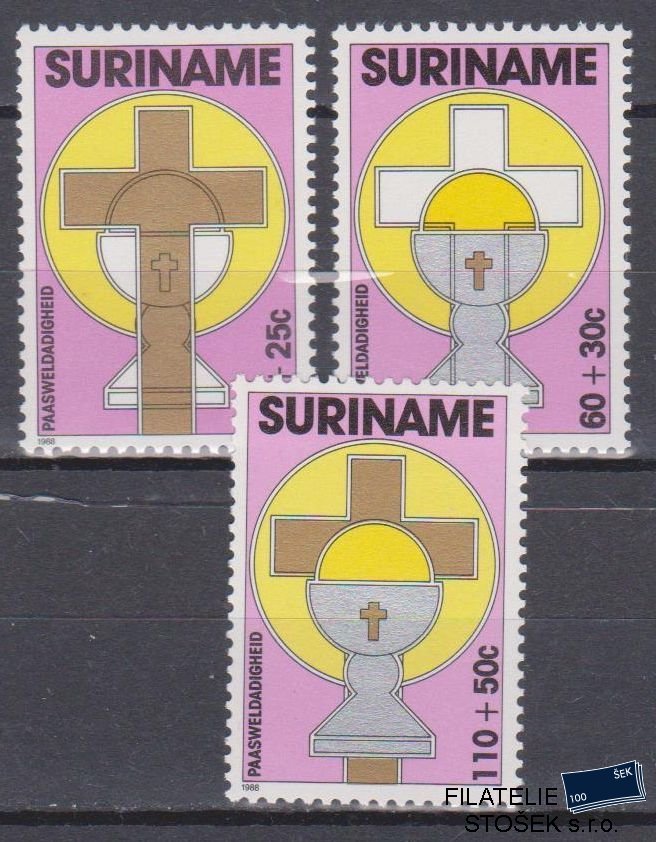 Surinam známky Mi 1261-63