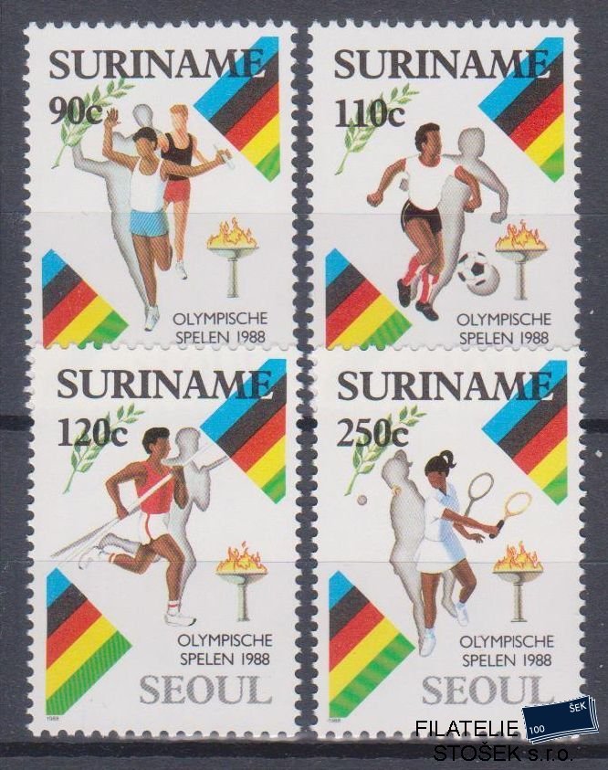 Surinam známky Mi 1264-67