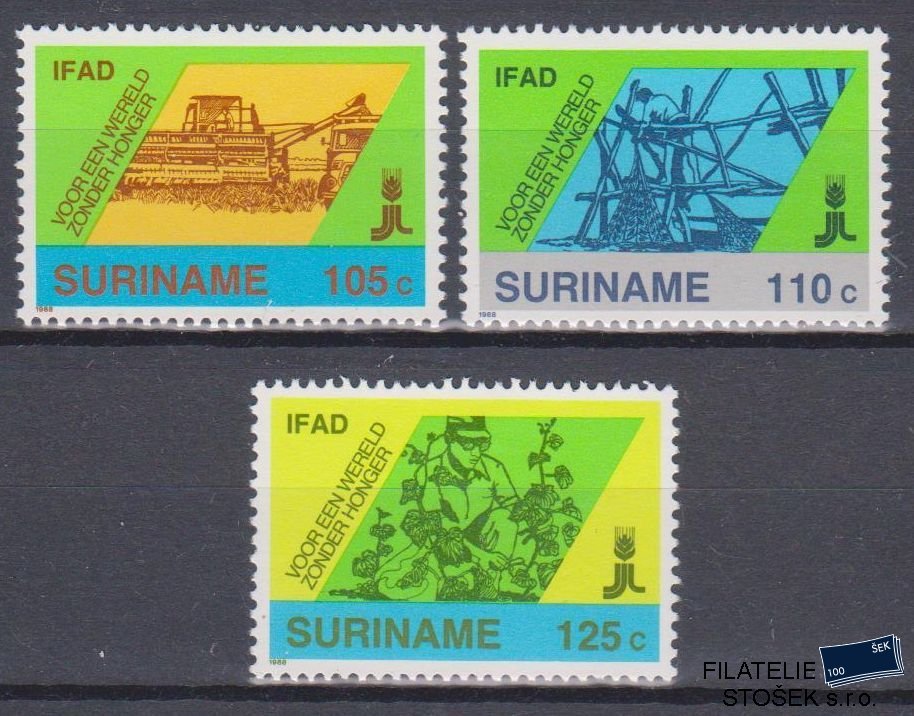 Surinam známky Mi 1271-73
