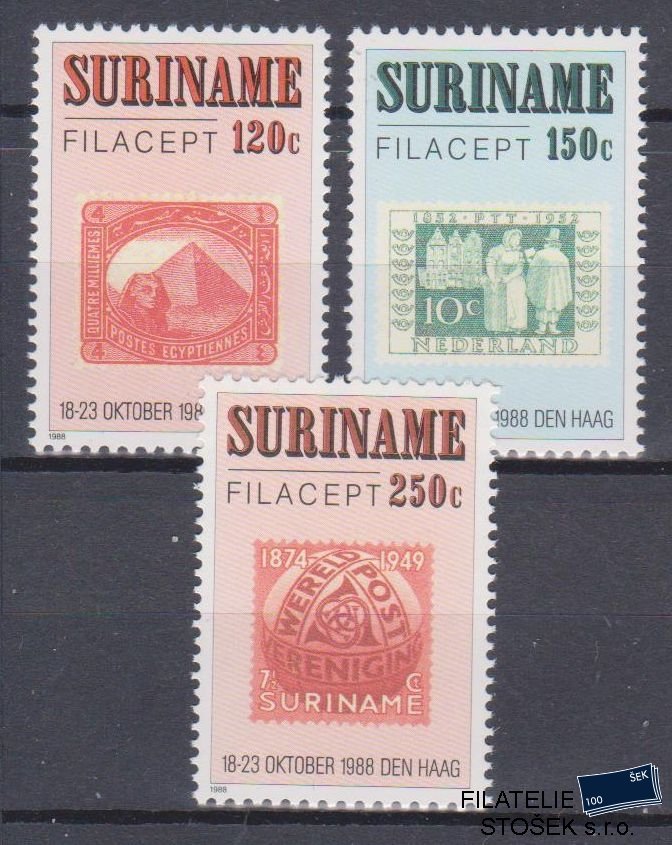 Surinam známky Mi 1274-76