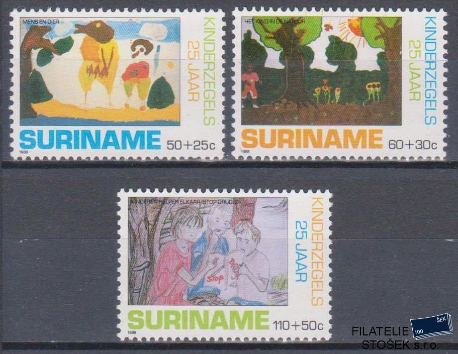 Surinam známky Mi 1283-85