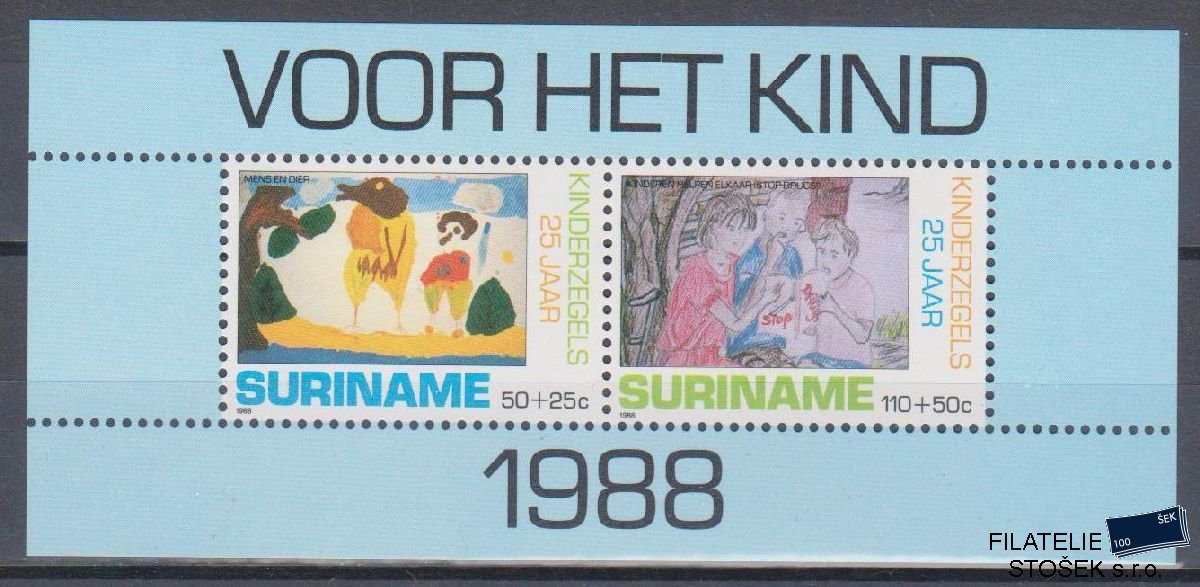 Surinam známky Mi Blok 49