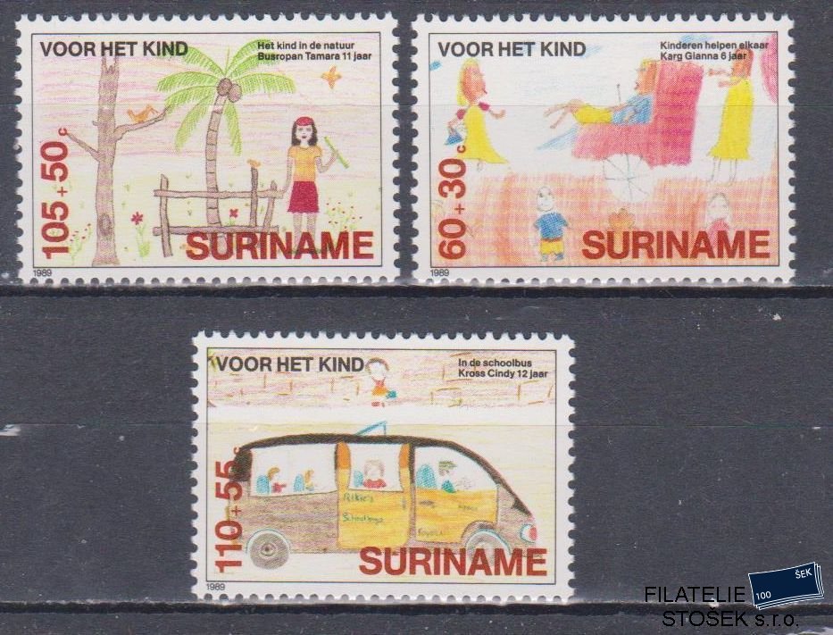 Surinam známky Mi 1317-19