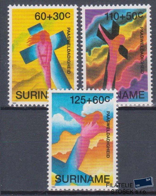 Surinam známky Mi 1435-37
