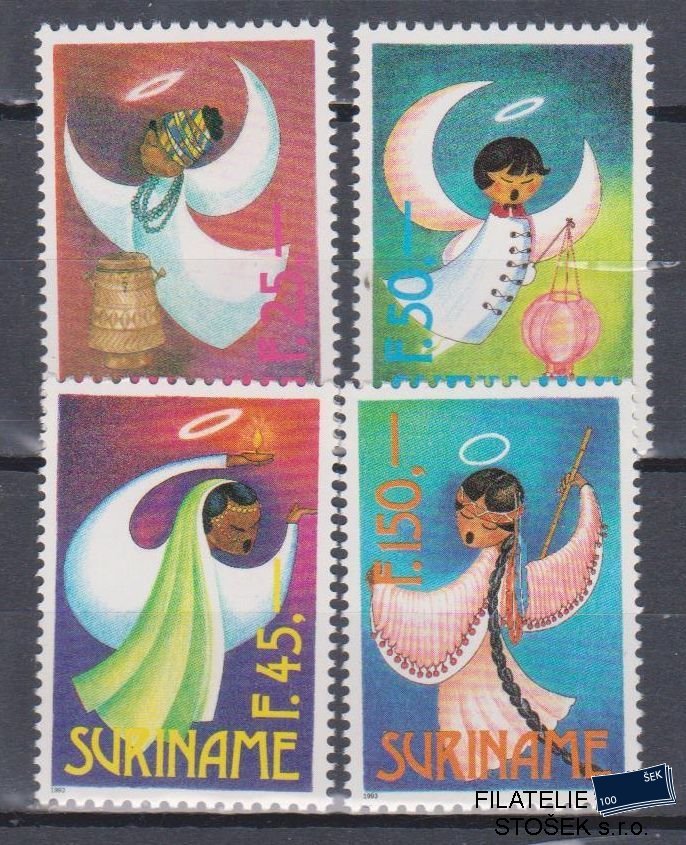 Surinam známky Mi 1457-60