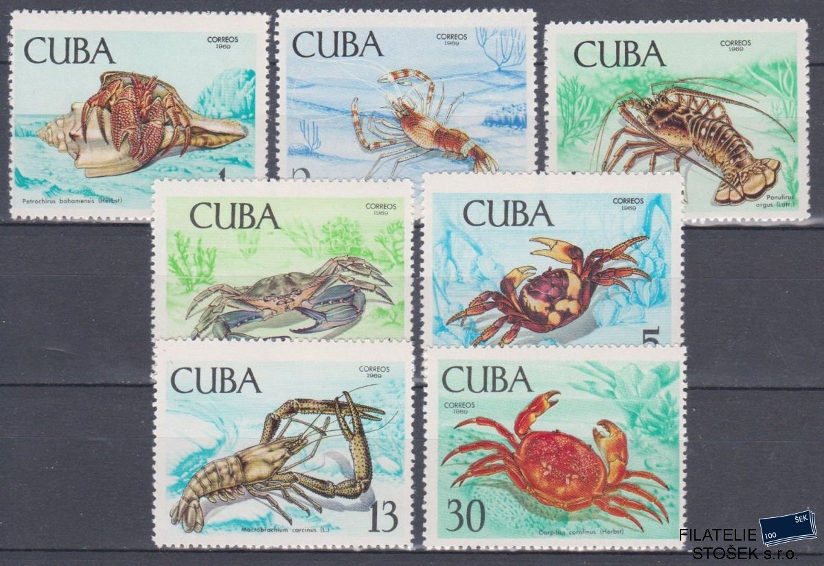 Kuba známky Mi 1464-70