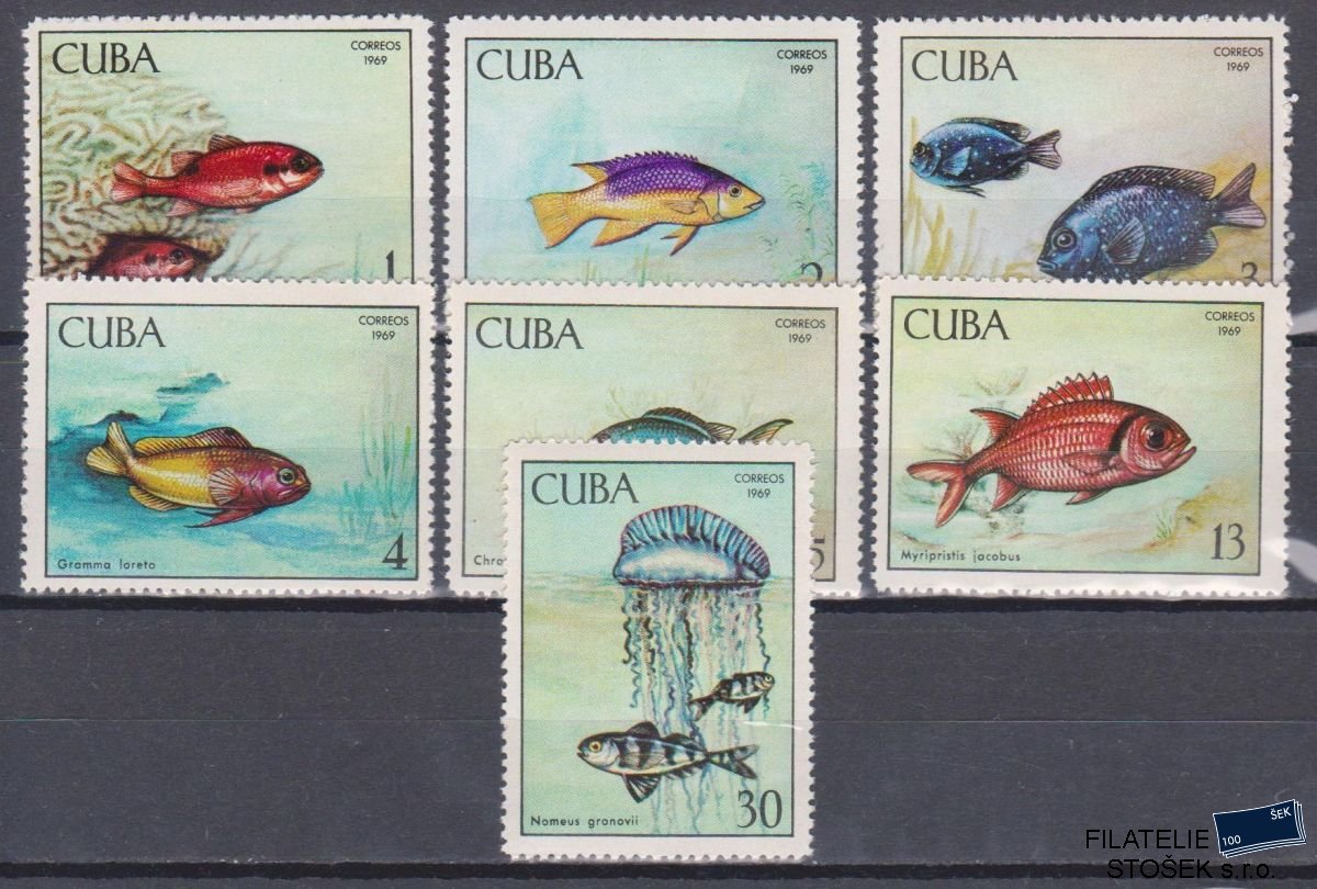 Kuba známky Mi 1483-9